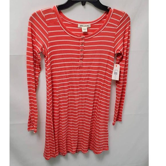 Billabong Kids My Time Dress in Geranium ~ Big Girl's Size Large (14/16) - Picture 4 of 15